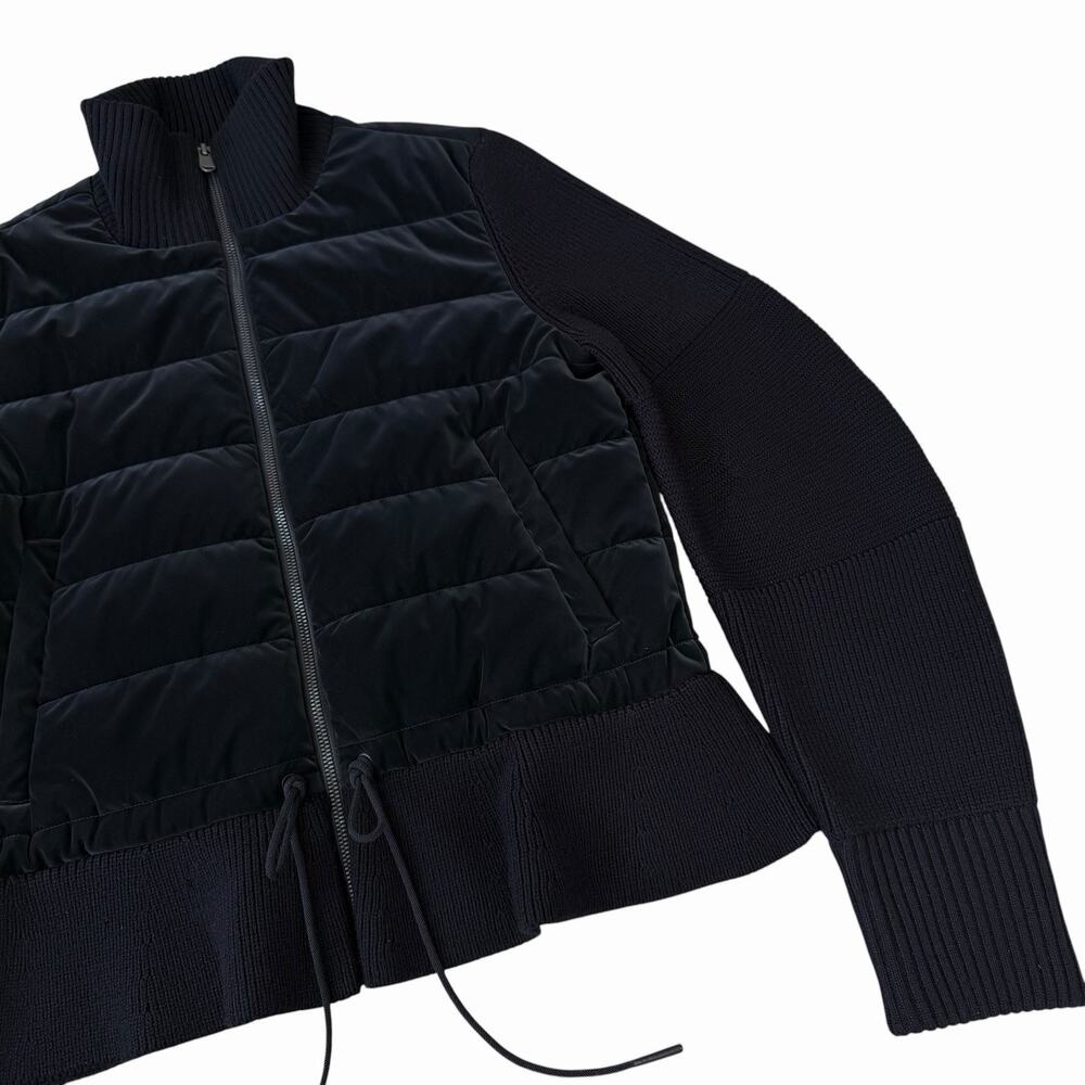 Athleta Velvet Merino Wool Hybrid Hanover Puffer Jacket Classic Athleisure Small